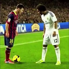 Beating the opponent without touching the ball.