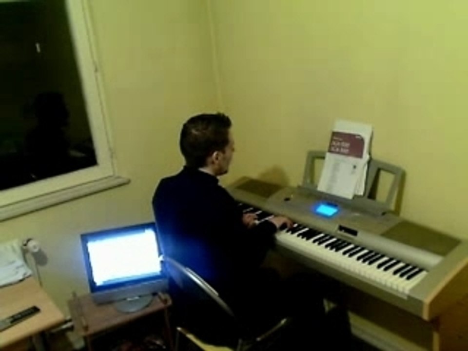 je t'aimais, je t'aime cabrel impro piano + chant