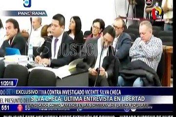 La última entrevista en libertad de Vicente Silva Checa