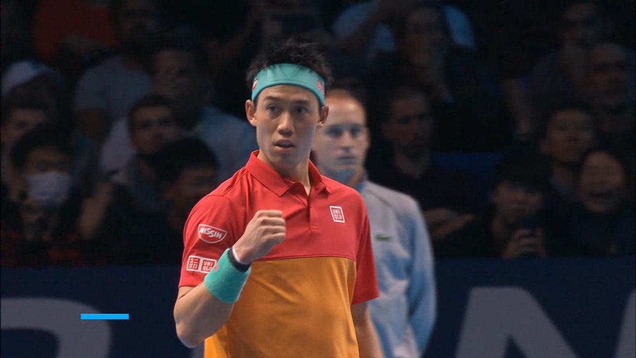 Nishikori upsets frustrated Federer