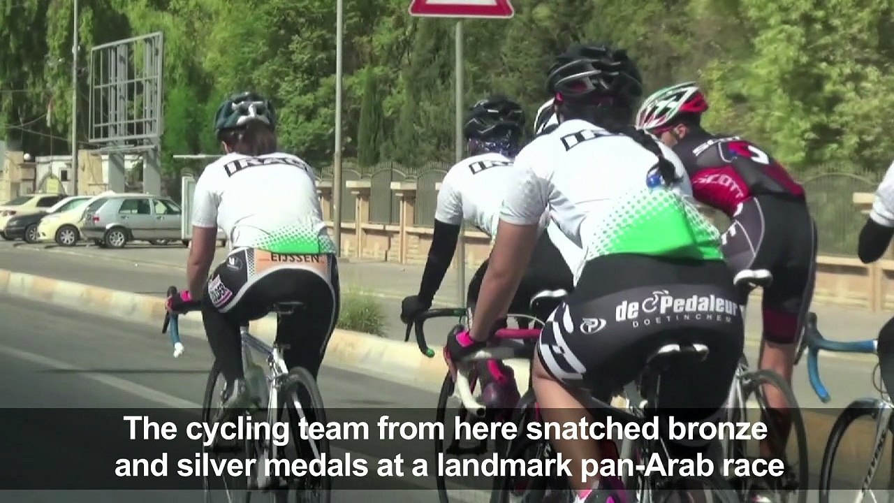 Kurdish women pedal, dunk, spike as Iraq's top athletes