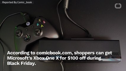 Microsoft Taking $100 Off The Xbox One X For Black Friday