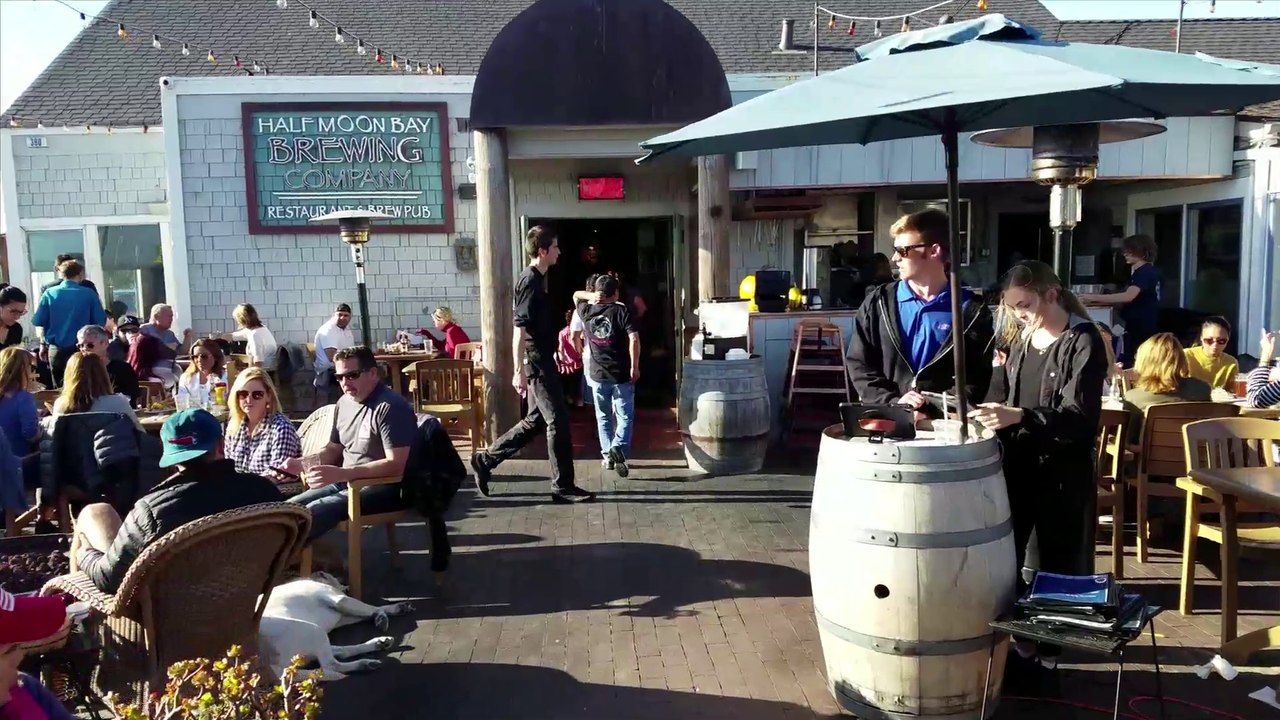 Travel Track On Sirk TV: HALF MOON BAY BREWING CO. [Half Moon Bay, California]