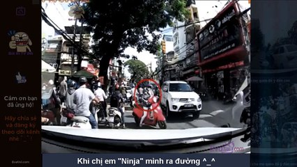 3. Clip hot - Những tinh huống điều khiển xe máy kinh điển