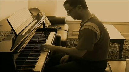 Godowsky - Study No. 43 in C-sharp minor (left hand alone) on Chopin's Etude Op. 25 No. 12