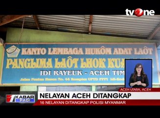 16 Nelayan Aceh Ditangkap Polisi Myanmar