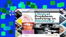 F.R.E.E [D.O.W.N.L.O.A.D] Clinical Problem Solving in Dentistry [E.B.O.O.K]