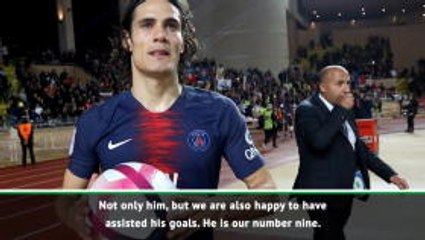 Neymar delighted with Cavani hat-trick in Monaco mauling