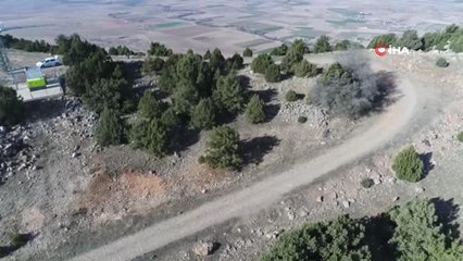 40 Oğlan 40 Kız' Tepesinin Hüzünlü Öyküsü...tepe Havadan Böyle Görüntülendi