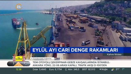 Eylül ayı cari denge rakamları