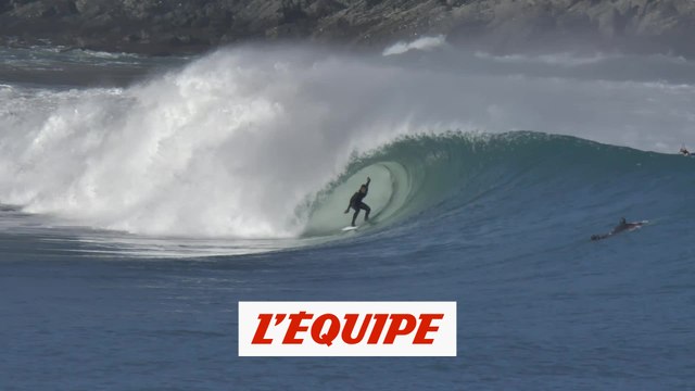 Joan Duru à Mundaka, en Espagne - Adrénaline - Surf