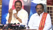 Mohan Babu Press Meet At Film Nagar Temple | Mohan Babu | Paruchuri Brothers | Filmibeat Telugu