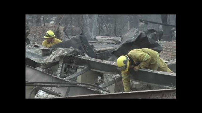 Décompte macabre après les incendies en Californie