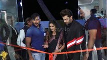 Manish Paul and Terence Lewis at Launch of First Flag Ship Store of Sandesh Navlakha