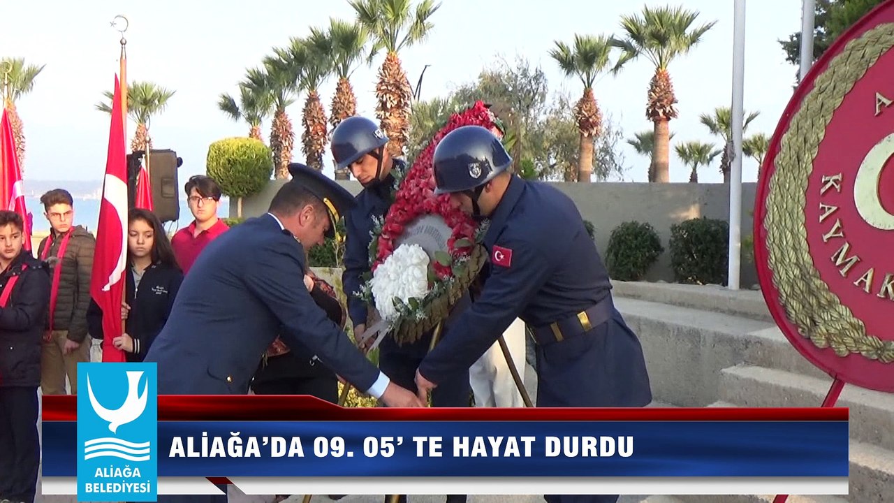 ALİAĞA’DA 09. 05’ TE HAYAT DURDU