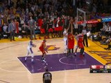 LeBron's putback dunk to complete 26 points as Lakers win