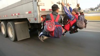 Mexique-USA : le très long périple de la caravane de migrants centraméricains