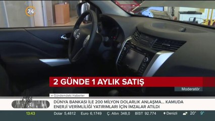 Otomobil satışları 8 kat arttı