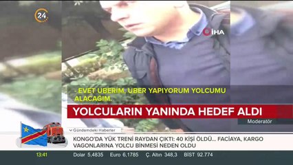Yolcuların araca binmesini engelledi