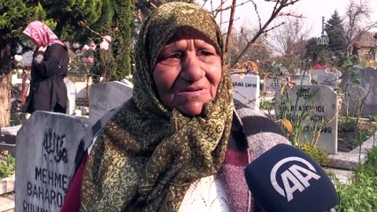 Deprem şehitleri mezarları başında anıldı - DÜZCE