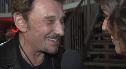 Johnny Hallyday - loges Victoires de la musique -  2009