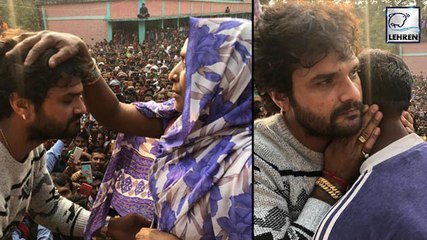 एक बार फिर गरीबो के मसीहा बने Khesari Lal,कई लोगो की मदद की