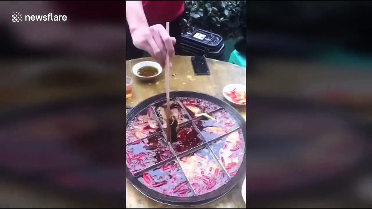 Chinese diners make nauseating discovery of another dead mouse in hotpot