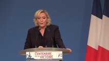 Centenaire de la victoire de la 1ère guerre mondiale à Verdun:  discours de Marine Le Pen