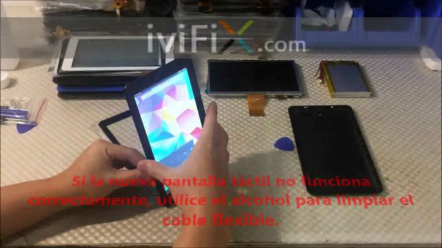 Cambio de Pantalla táctil Digitalizador de 7 Pulgadas Tablet PC