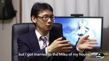 Crazy in love? The Japanese man 'married' to a hologram