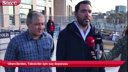 Download Video: Ubercilerden, Taksiciler için suç duyurusu