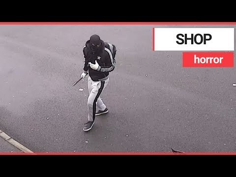 Have-a-go-hero sends knife-wielding robbers packing | SWNS TV