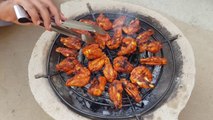BBQ Chicken Wings Recipe - Tandoori Chicken Wings Recipe by Mubashir Saddique - Village Food Secret