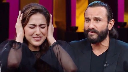 Sara Ali Khan gets  embarrassed when Saif Ali Khan talks about his Sex Life | FilmiBeat