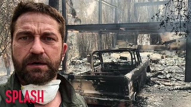 Gerard Butler's Malibu home is 'half gone'