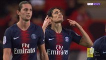 Ligue 1's team of the week featuring Cavani and Depay