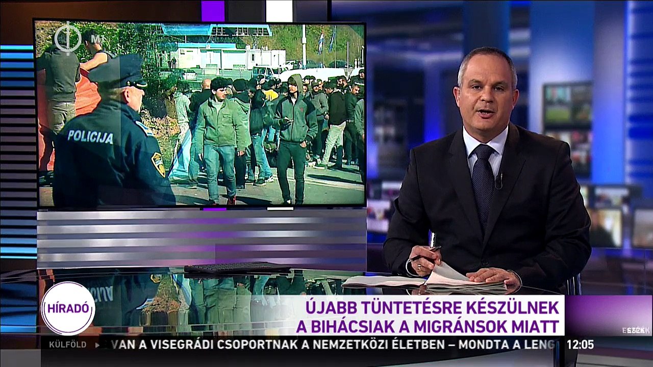 Ismét utcára vonulnak a bihácsiak a tarthatatlanná vált migrációs helyzet miatt