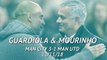 Man City 3-1 Man United - Guardiola & Mourinho's best bits