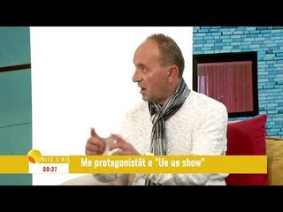 Fadil Gashi artist   flet per fillimet në Ue ue show