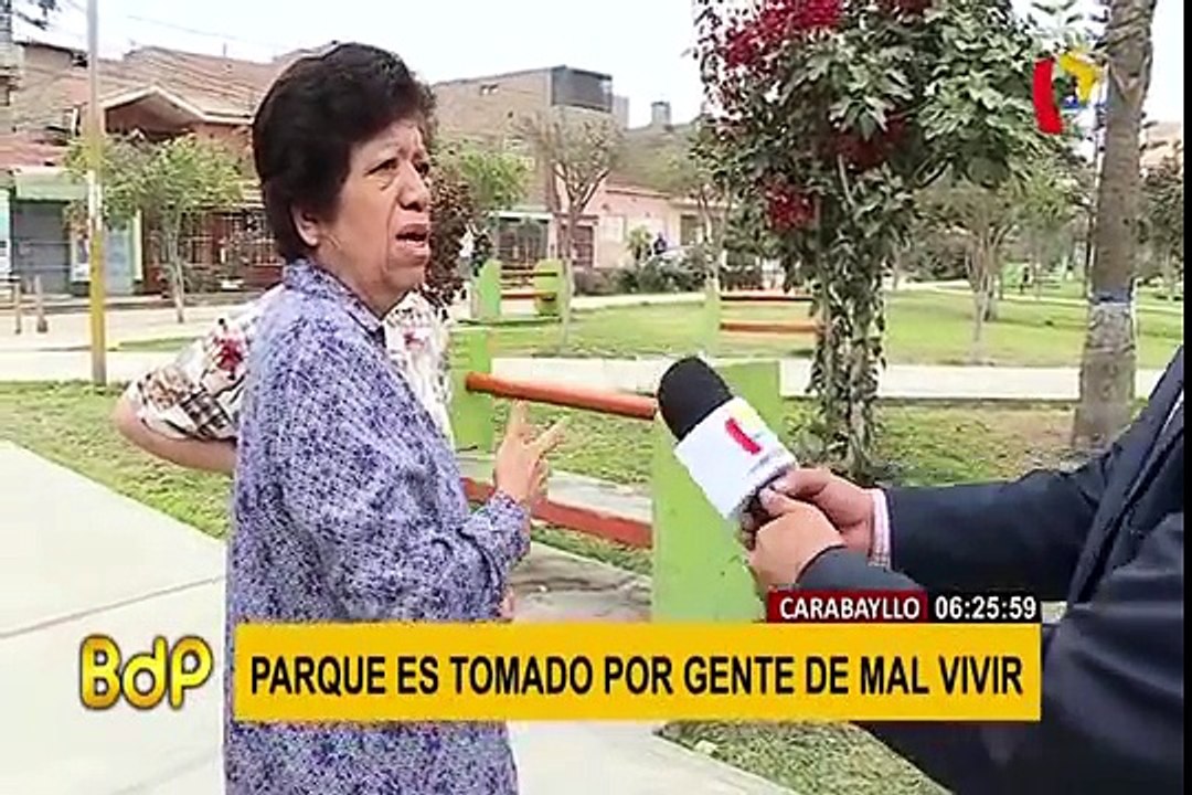 Carabayllo: denuncian que parque donde murió joven ha sido tomado por la delincuencia