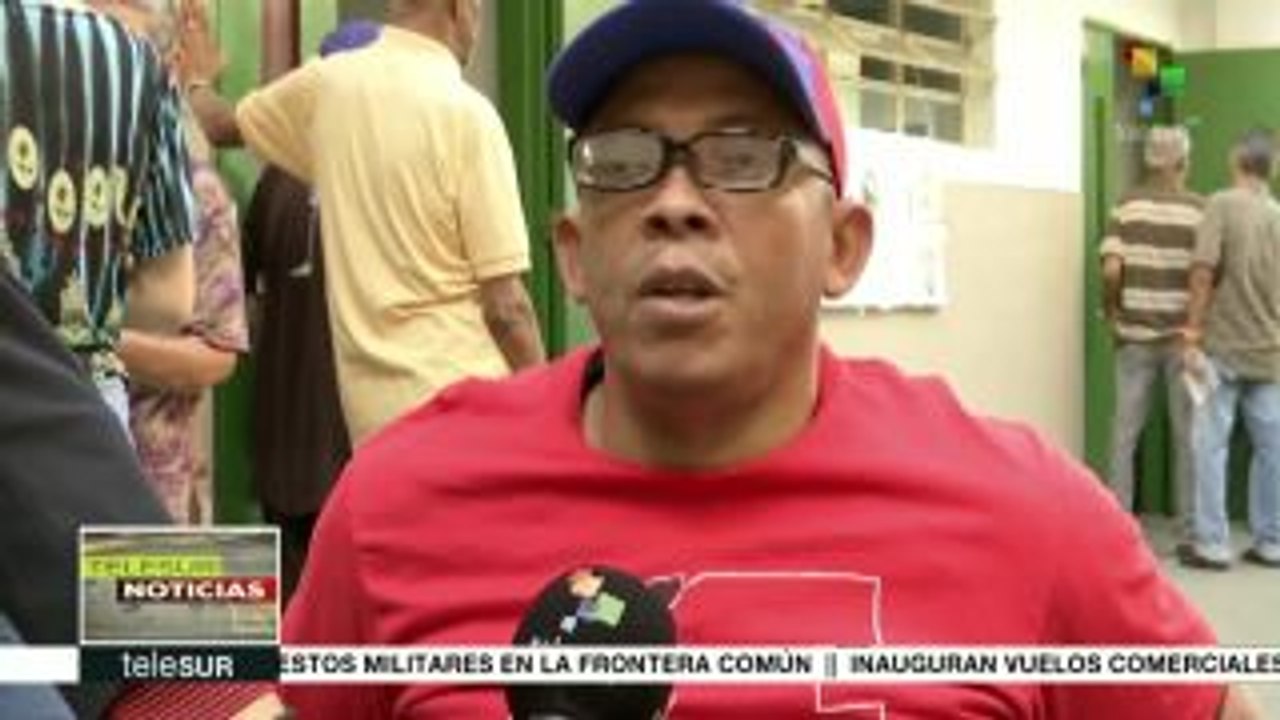 Resaltan venezolanos que simulacro electoral muestra su democracia