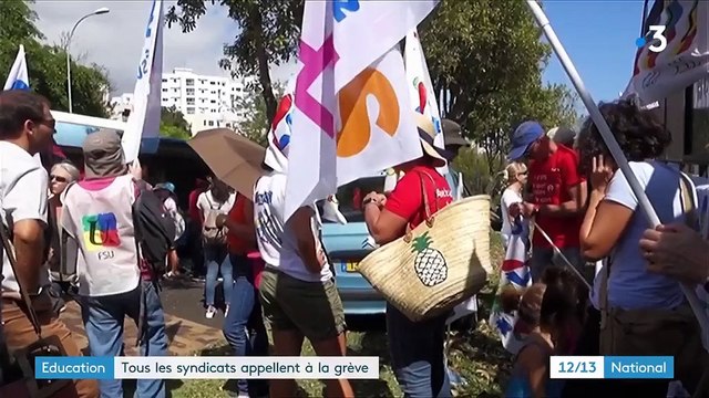 Éducation : manifestations de tous les syndicats des personnels de l’Éducation nationale