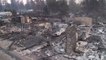 Les incendies en Californie laissent derrière eux des paysages apocalyptiques