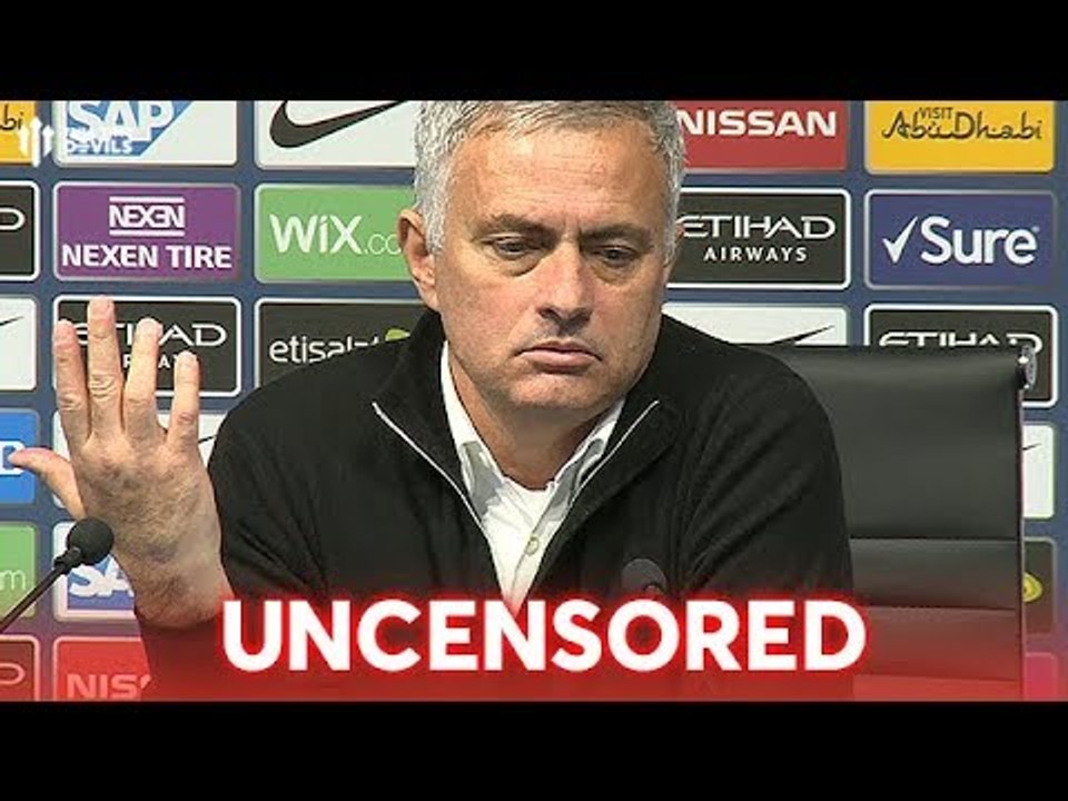 Full Unedited Jose Mourinho Press Conference Man City 3-1 Manchester United