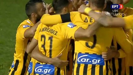 Mateo García Goal (in 19 seconds) - Apollon Smyrnis 0-1 Aris 12.11.2018
