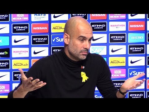 Pep Guardiola Embargoed Pre-Match Press Conference - Manchester City v Manchester United - Derby