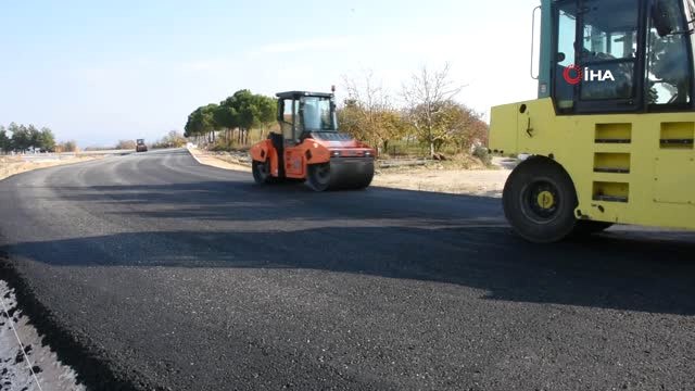 Balıkesir-Dursunbey Yolunda Asfalt Çalışmaları Başladı