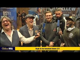 USYK: Tony Bellew Knows I'M CRAZIER THAN HIM | Bellew Crashes Interview