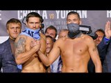 Oleksandr Usyk vs. Tony Bellew FULL WEIGH IN & FINAL FACE OFF | Matchoom Boxing