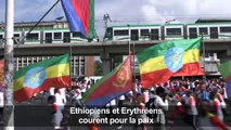 Éthiopiens et Érythréens courent pour la paix à Addis